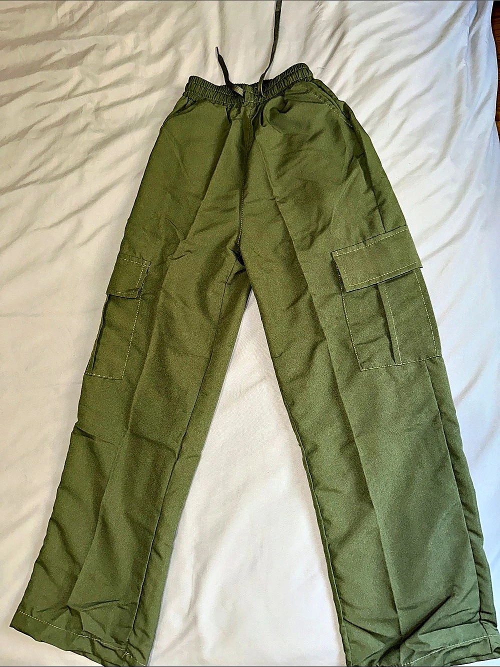SHEIN Olive Cargo Pants Size Small